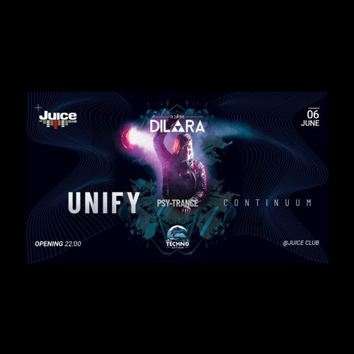 DJane Dilara - UNIFY Continuum - Psytrance Full On set