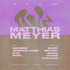 OLIIV - Matthias Meyer @ The Abercrombie 27.05.23