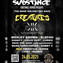 liquid dust promo mix for substance sounds launch party with creatures and tekktonix