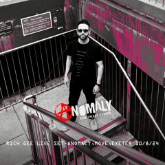 Rich Gee live set for Anomaly supporting The Muffin Man at Move, Exeter 10/8/24