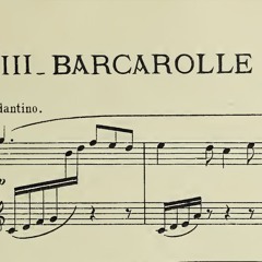 Barcarolle composed by Marcel Grandjany (rec Oct. 31 2024)