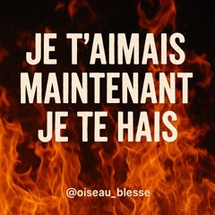 Je t’aimais, maintenant je te hais — version Hard Rock