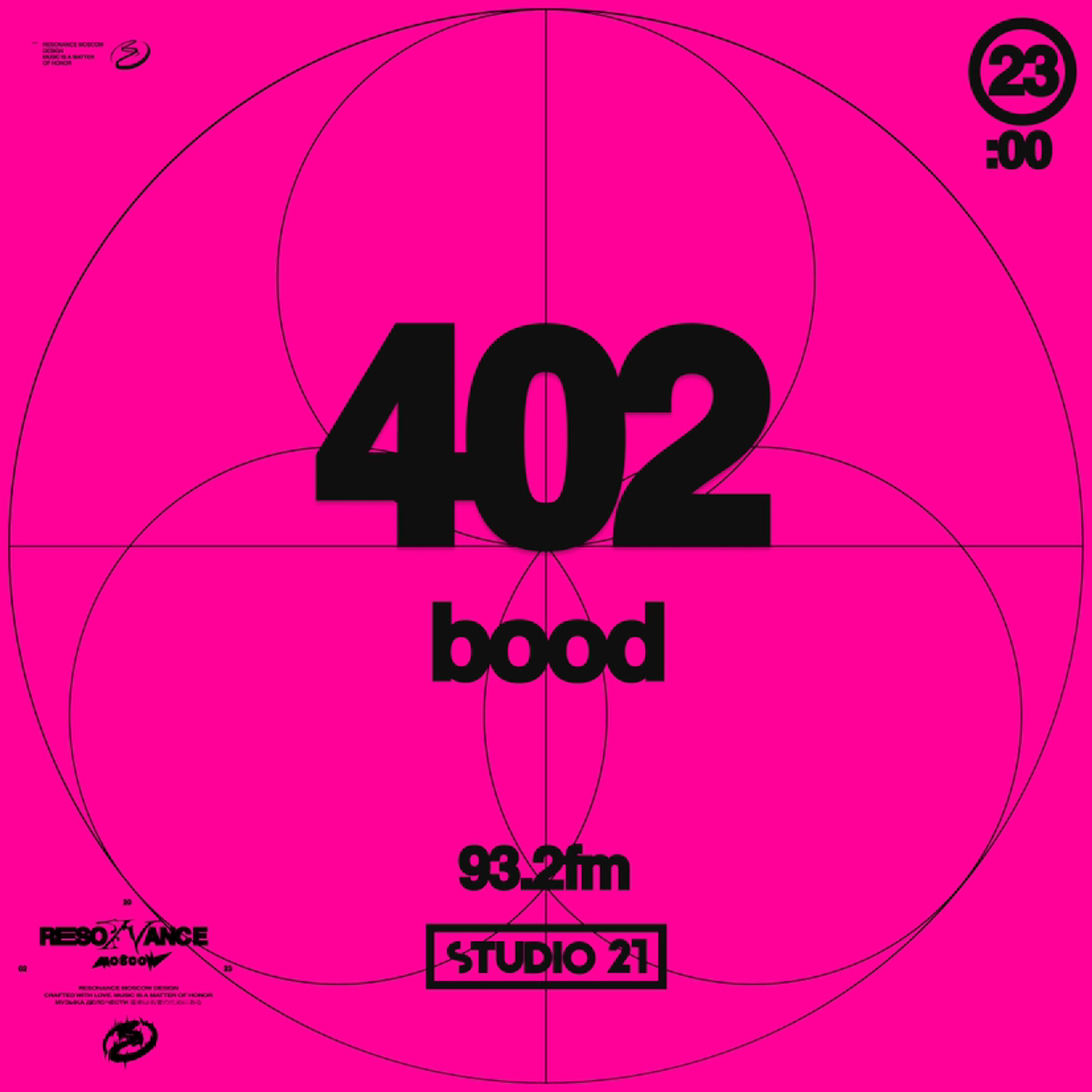 Resonance Moscow 402 w/ bood (30.09.2023) episode artwork
