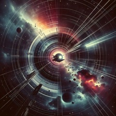 Hyperspace tunnel journey