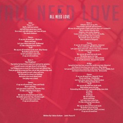 All Need Love