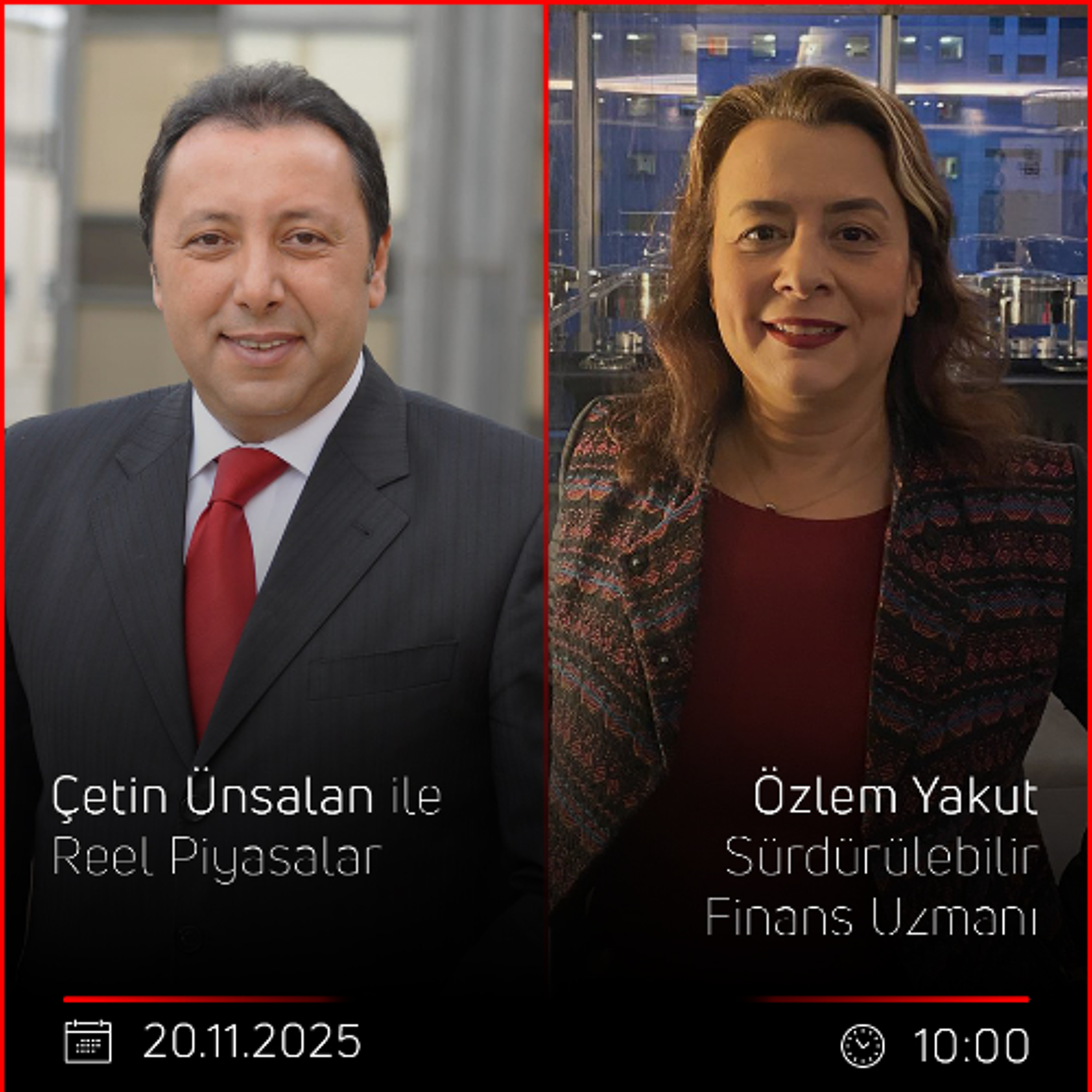 Özlem Yakut - Çetin Ünsalan ile Reel Piyasalar episode artwork