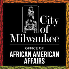 Earl Stokes talks to the director of the City of Milwaukee Office of African American Affairs, Melissa Buford