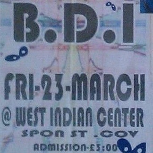 Vinylselecta & DJ Panic - BDI @ West Indian Club 23/3/2001