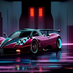 PAGANI (pulling up in a huayra)