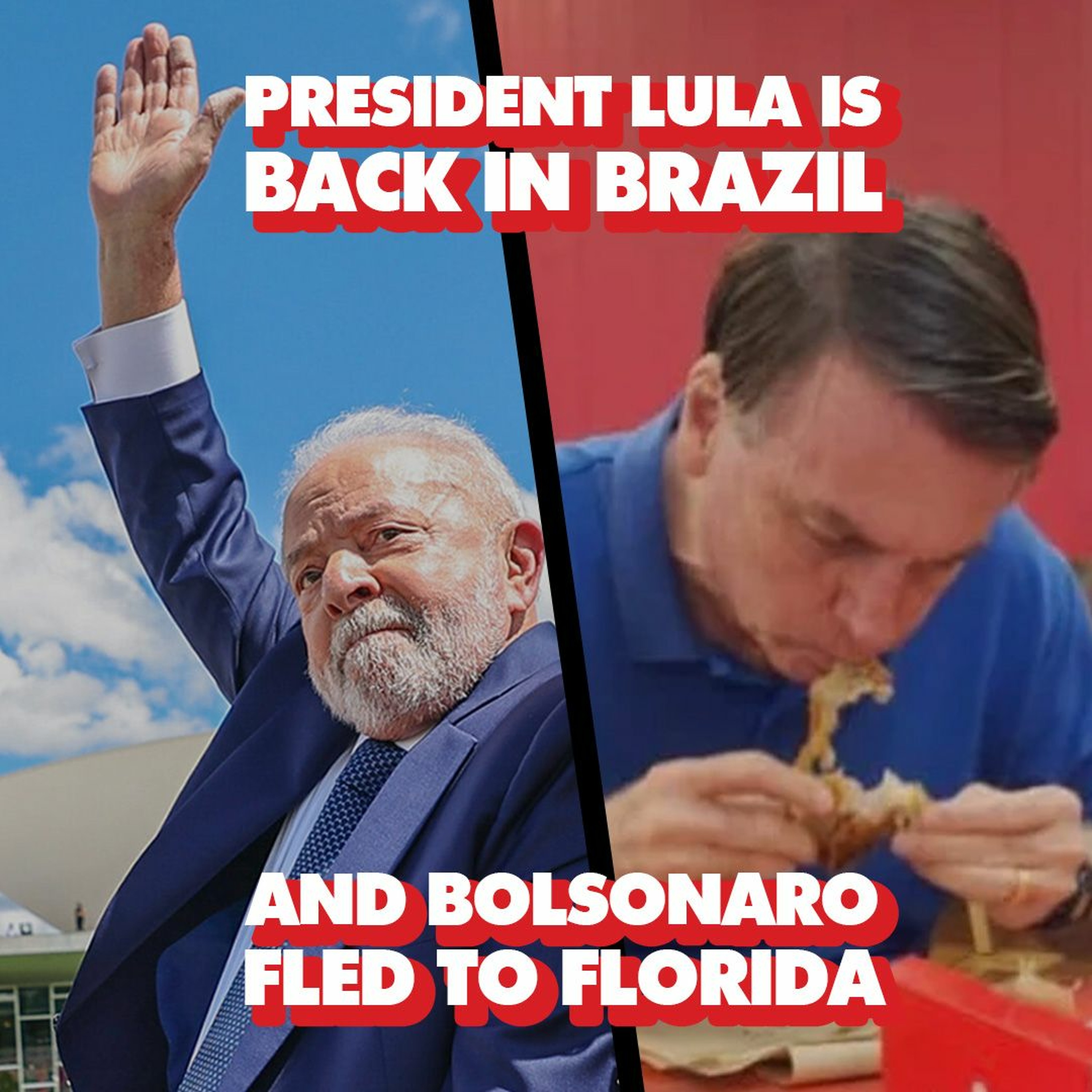 Brazil's President Lula is back - and Bolsonaro fled to Florida