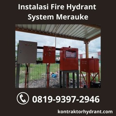 TERUJI, WA 0851-7236-1020 Instalasi Fire Hydrant System Merauke
