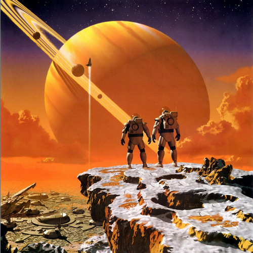 Synthwave from Space
