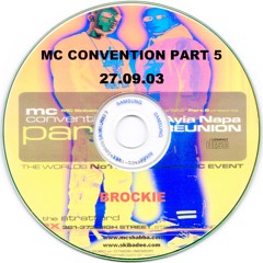 MC Convention Part 5, 27-09-2003 (CD Pack): Brockie
