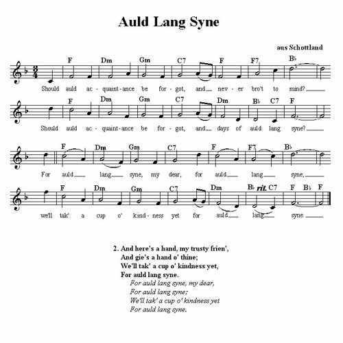 Aulde Lang Syne (Hundaes Edit)