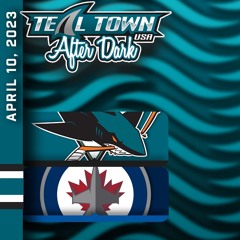 Karlsson hits 100! San Jose Sharks @ Winnipeg Jets - 4/10/2023 - Teal Town USA After Dark (Postgame)