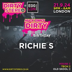 Richie Sawyerr @ Dirty Stereo Hucks Birthday @  Egg London 21st September 2024