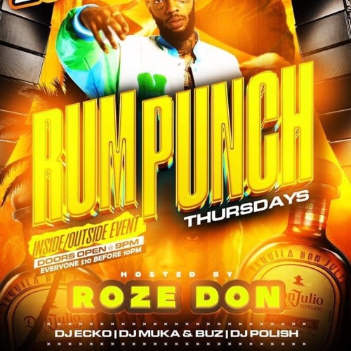 @DJPOLISH &  ROZE DON RUM PUNCH THURSDAY DANCEHALL MIX 2024  CHRONIC LAW  KRAFF SQUASH