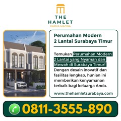 Hub 0811-3555-890,  Pilih Townhouse Mewah Modern Minimalis