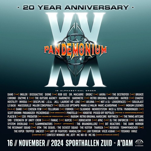 RETRO Original Hardcore Live @ 20 Years Of Pandemonium 2024 (Terror Area)