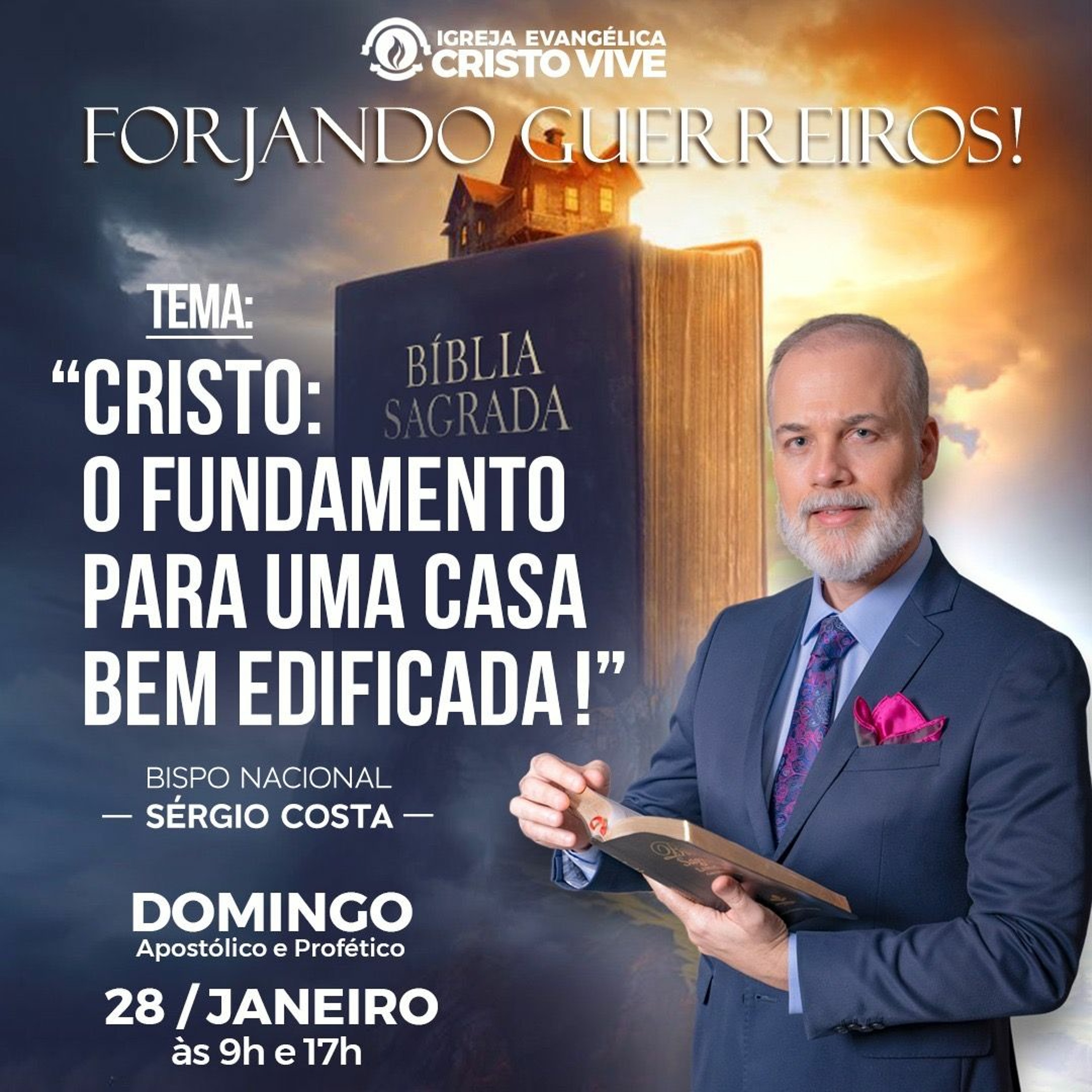 Igreja Evangélica Cristo Vive - Ap. Miguel Ângelo