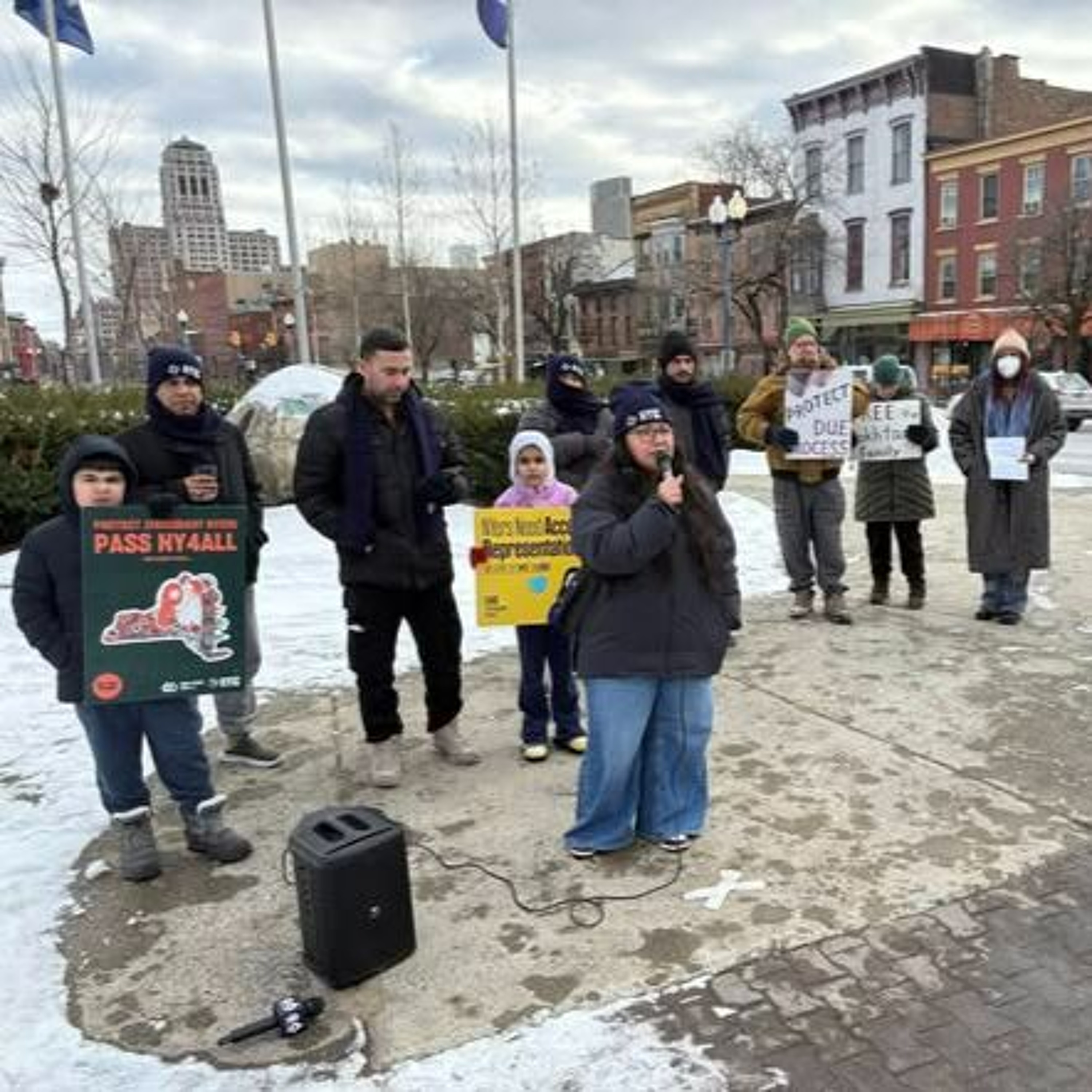 200 Rally in Albany to Free Afghan Family from ICE episode artwork