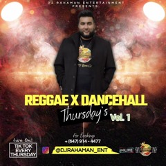 TikTok Live - Reggae Dancehall Thursdays (dirty) vol. 1 - DJ Rahaman - Shaggy , Vybz Kartel , Mavado