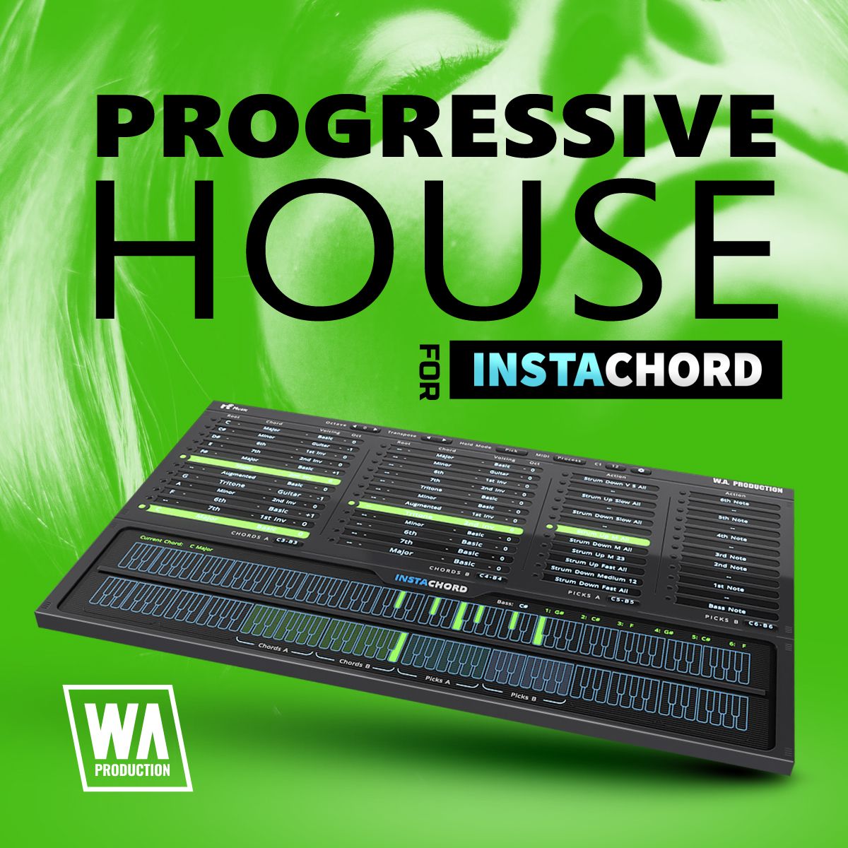 Aflaai Progressive House For InstaChord & InstaChord 2 | 40 InstaChord Presets