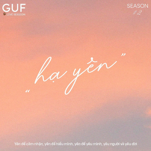 [GUF LIVE SESSION #2 - EP. 1] Vào Hạ - Suni Hạ Linh | Bích Ngọc Live