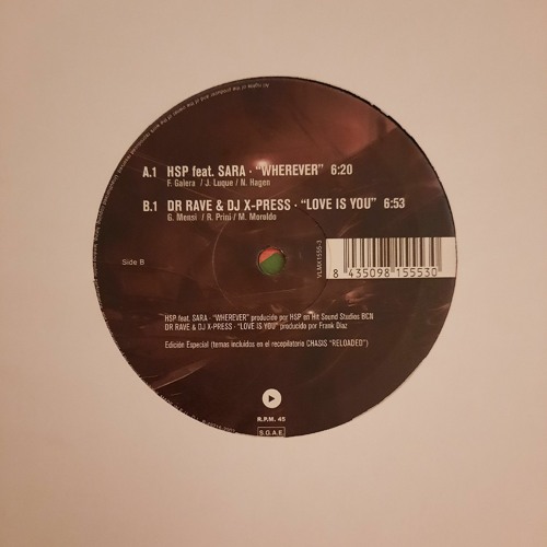 HSP Feat Sara - Wherever (QFX - freedom makina rmx)