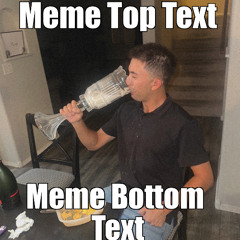 meme top text