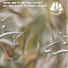 How Did It Get So Late? w/ Beaabea & Jess Hands - 130425 [Voices Radio]