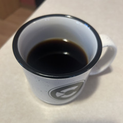 Coffee in the morning no hook