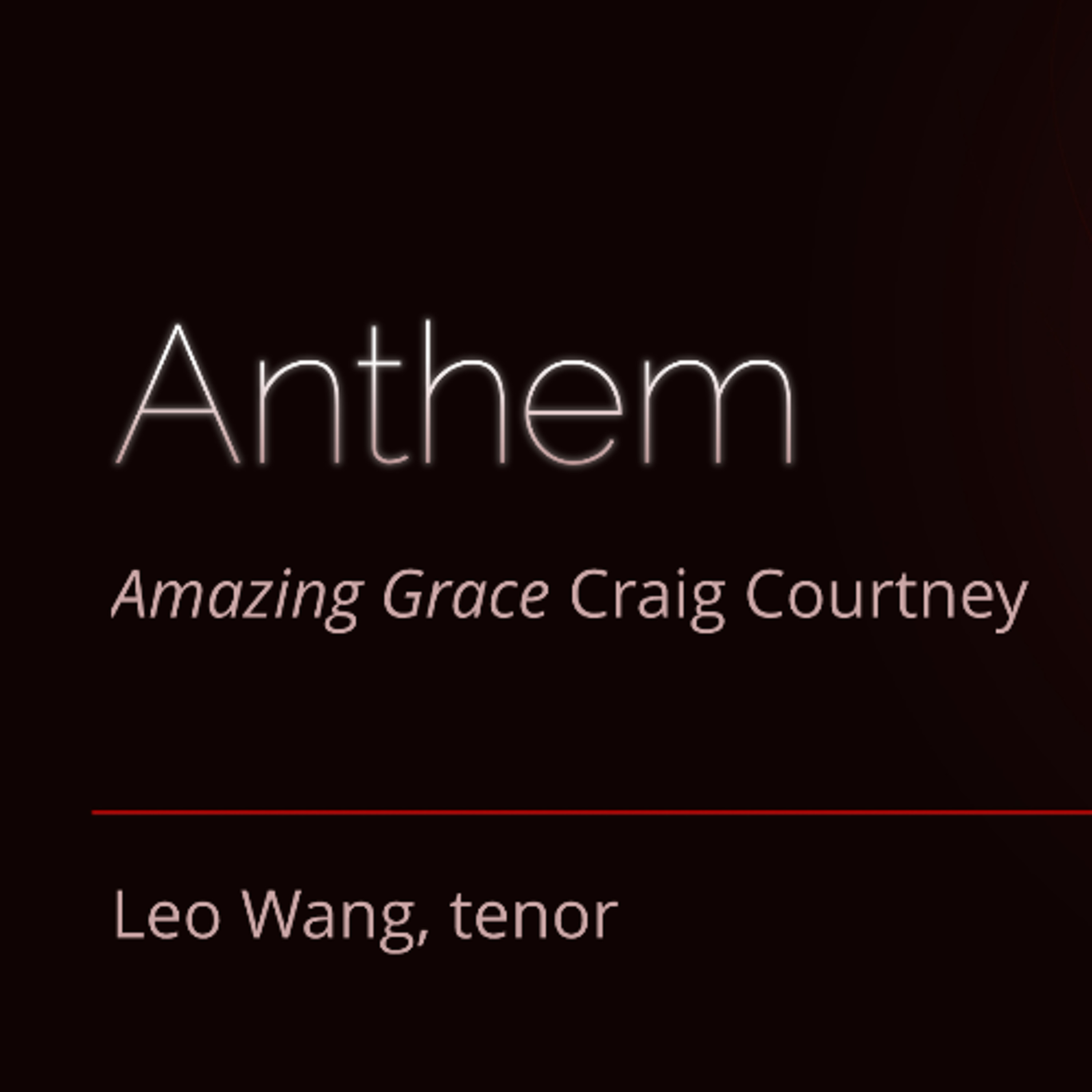 Amazing Grace, Craig Courtney episode artwork