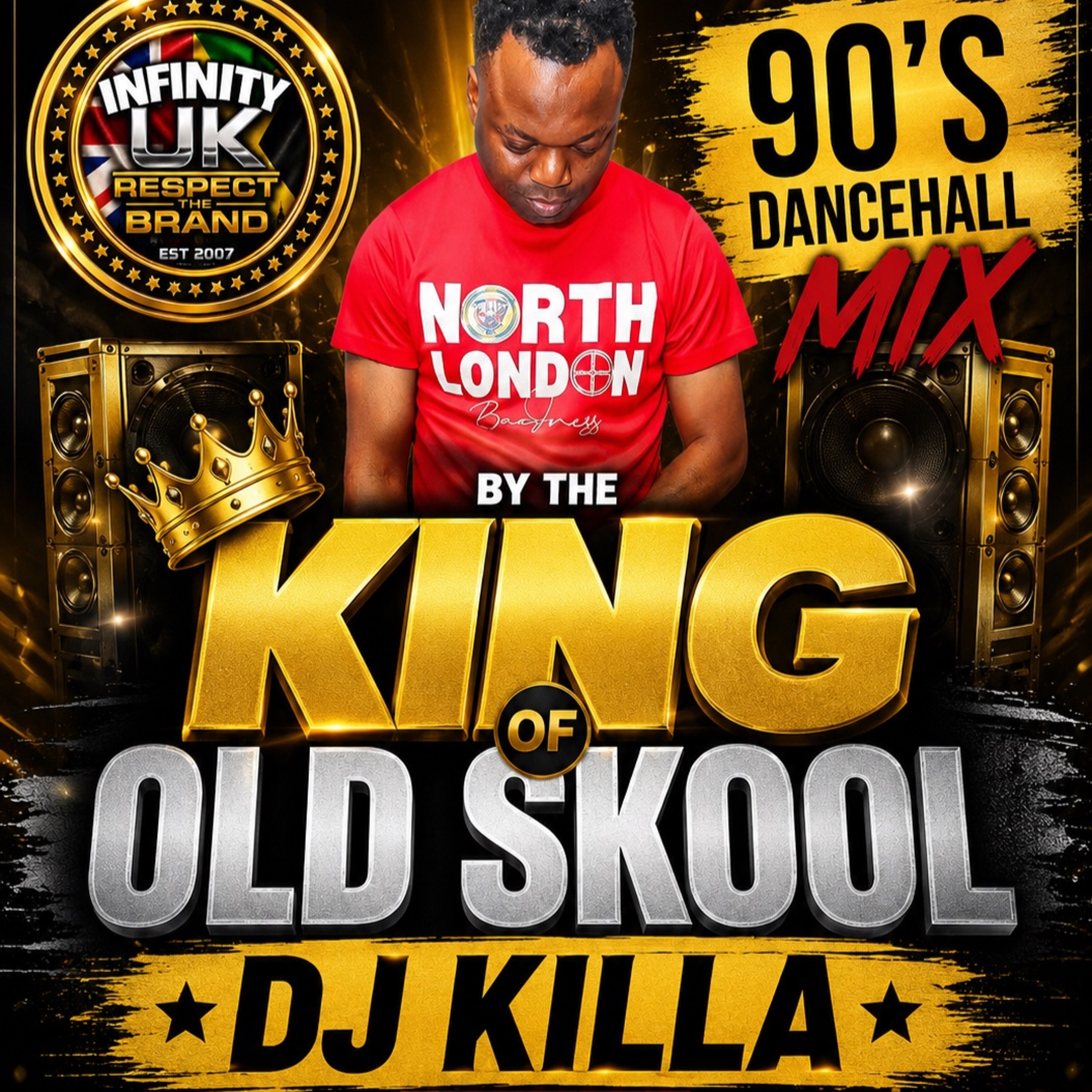 90'S DANCEHALL MIX BY THE KING OF OLD SKOOL DJ KILLA episode artwork