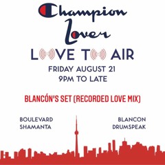 Champion Lover Reunion (Live Set)