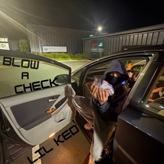 Blow a check