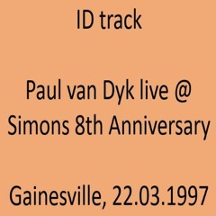 Paul van Dyk ID tune 1997