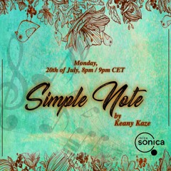 Simple Note Stories - Alpha - Ibiza Sonica Radio