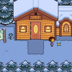 snowing in