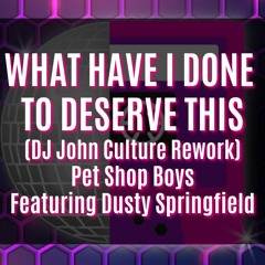 WHAT HAVE I DONE TO DESERVE THIS (DJ John Culture Rework-FLAC) Pet Shop Boys