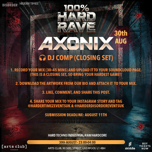 Axonix - Harder Timez 100% Hard Rave DJ Competition Mix (master)