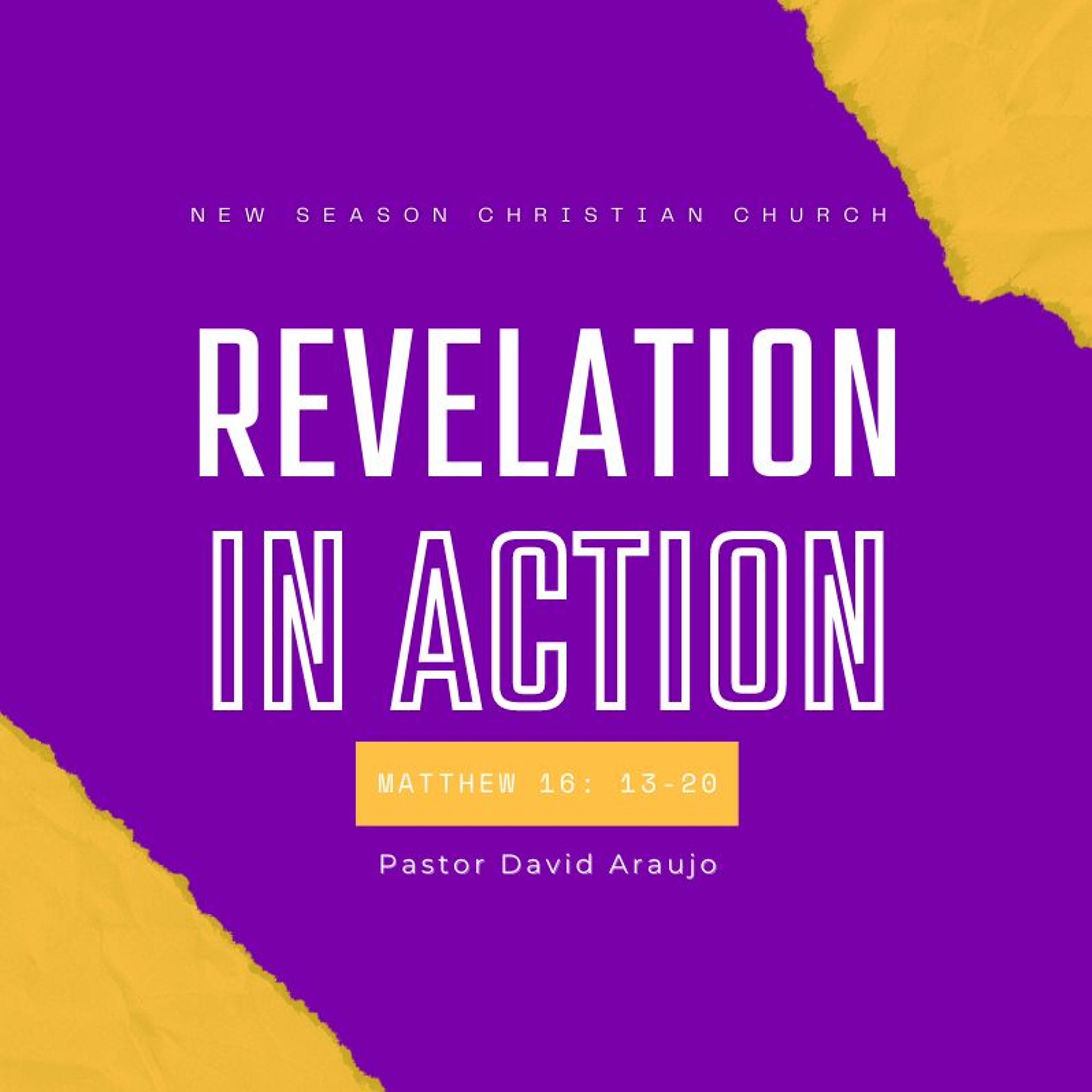 Revelation In Action  :: Pastor David Araujo :: 09..26.2021 episode artwork