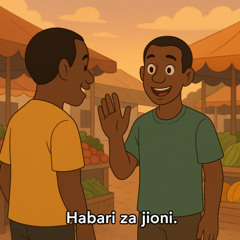 Walikutana sokoni na kuulizana, ‘Habari za jioni.’
