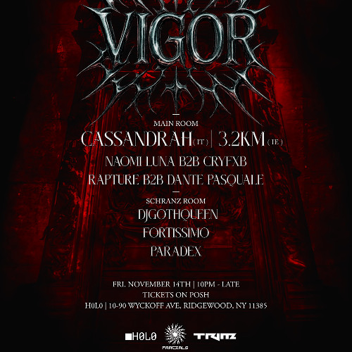 Fractals x Trim Presents Vigor at H0l0 - Schranz Room Teaser