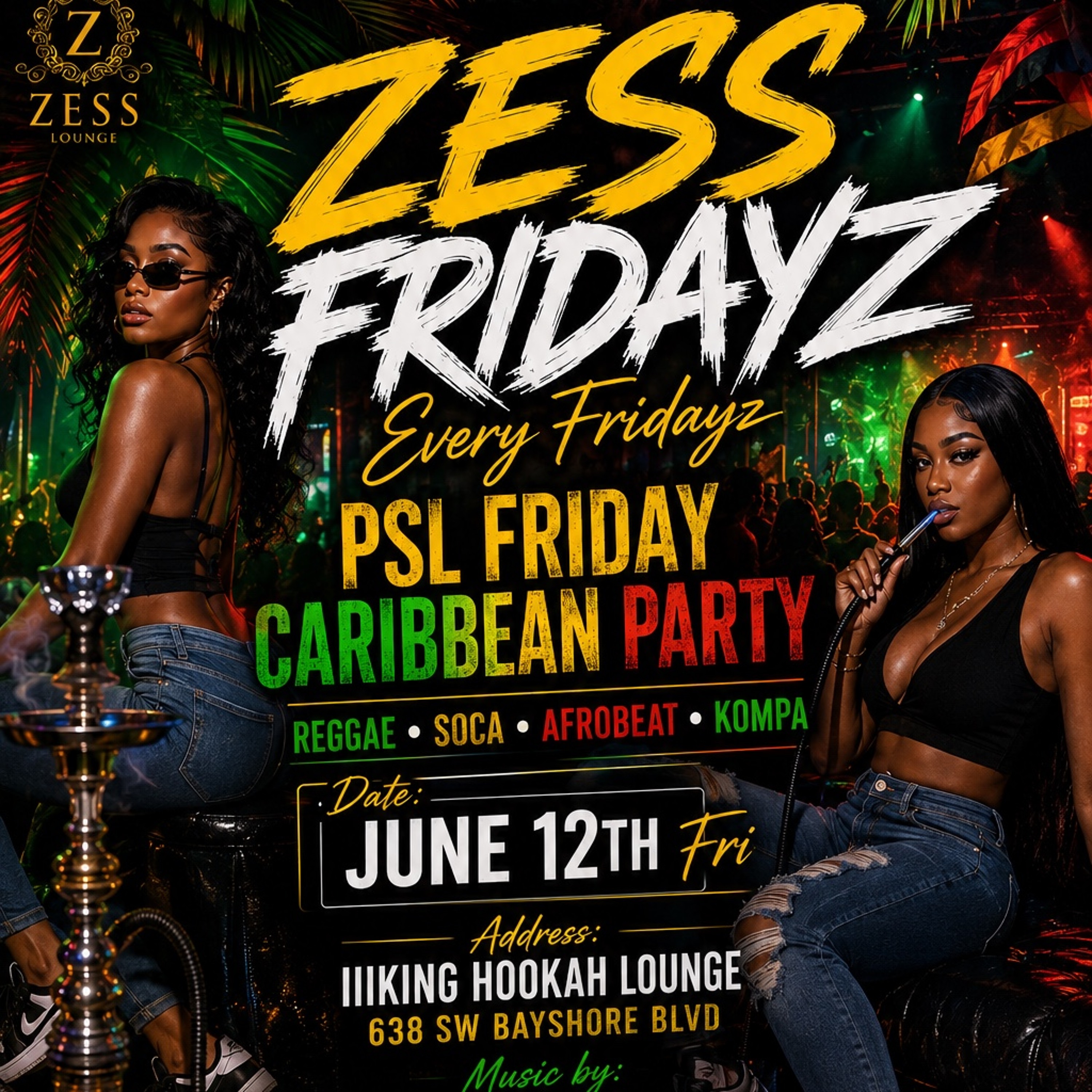 ZESS FRIDAY  HIP HOP X DANCEHALL X SOCA X REGGAE 6.12.26 LIVE AUDIO No Mic episode artwork