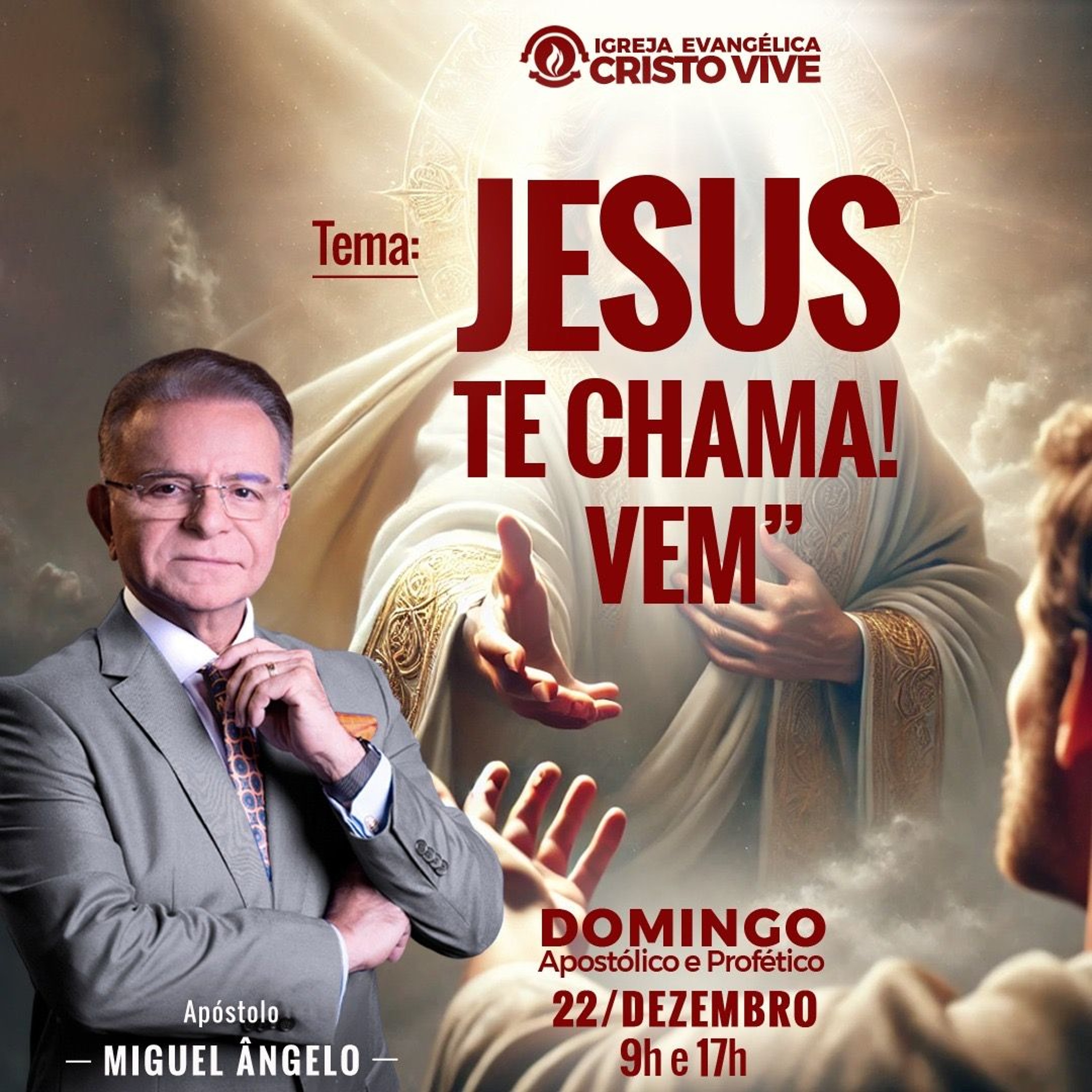 Igreja Evangélica Cristo Vive - Ap. Miguel Ângelo