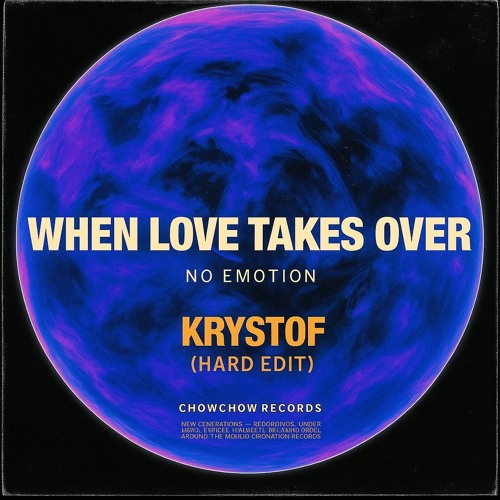 Krystof - When Love Takes Over (HARD EDIT)