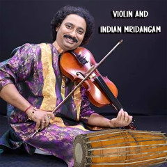 Violin And Indian Mridangam