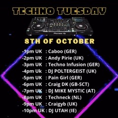 TECHNECK-NGR RADIO MIX (TECHNO TUESDAY) 8/10/24
