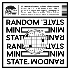 PREMIERE: KliX - The Whole Thing [Random Mind State]